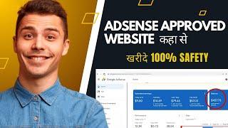 How to Buy Google AdSense Approved Website   Buy Google Adsense account with 100% Safety