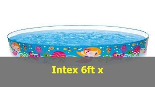 Intex 6ft x 15in Snapset Kids Pool Design may vary