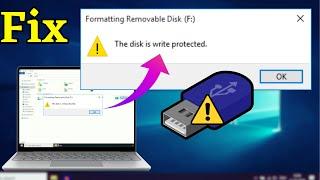 Fix- Write Protection from USB Pendrive  The disk is write protected