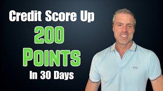 Increase credit score by 200 points in 30 days - FAST FIX