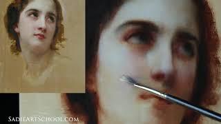 Bouguereau Master Copy Painting Timelapse by Sadie Valeri