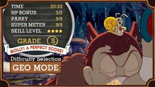 Cuphead GEO Mode  Hitless  Moonshine Mob  S-Rank  Mod  329 IGT