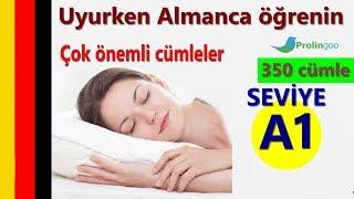 Almanca öğrenmek  En Önemli Almanca Kelime Öbekleri ve Kelimeler  Uykuda Öğrenme