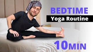 10-Min Bedtime Stretching Exercises – Pre-sleep Flow beginners