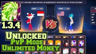 Stickman Warriors - Super Dragon Shadow Fight M0D apk update 1.3.4  Unlimited Money - Free IAP