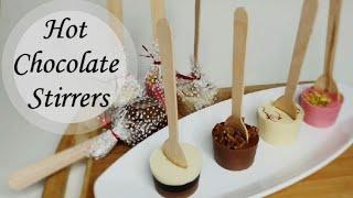 Hot Chocolate Stirrers  Chocolate Spoons  Flavoured Chocolate  Stirrers  Part 1