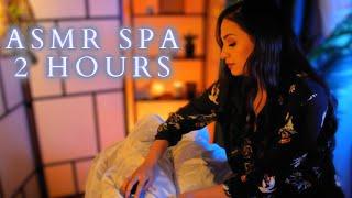 ASMR Full Body Spa Treatments  Hair Brushing Layered Sounds for Sleep