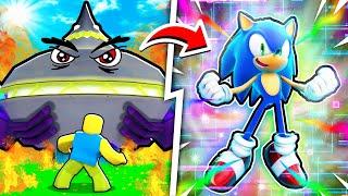 I BEAT A *SECRET* BOSS AND BECAME CYBER SONIC in Roblox Sonic Universe RP All Secrets UNLOCKED