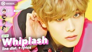 NCT 127 엔시티 127 - Whiplash  Line Distribution + Lyrics