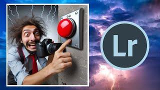 Adobe Lightroom DONT touch that BUTTON - its killing your creativity