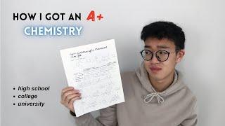 HOW TO DO WELL IN CHEMISTRY  high school & collegeuniversity chemistry tips & tricks