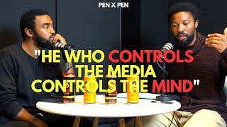 Pen & Pen He Who Controls The Media Controls The Mind