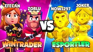 1vs1 2vs2 WINTRADER ZORLU EFECAN vs E-SPORTLER  SKJOKER ZETANOWY