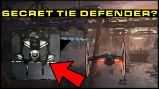 Did we find a Secret First Order TIE DEFENDER? - Star Wars Lore