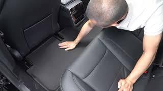 How to install all weather XPE floor mat on Tesla Model 3 highland 2024