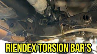 HOW TO REINDEX TORSION BARS