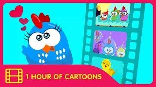 1 Hour of Cartoons for Kids and Toddlers  Lottie Dottie Mini