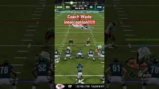 New madden 25 interception glitch #emotional #wade #winton #madden25 #shorts