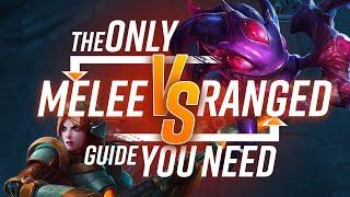 The ONLY Range vs Melee Guide BOTH SIDES You NEED