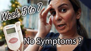 Week 5 to 7 Pregnancy Update  Feeling little to no pregnancy symptom Week by Week Pregnancy Vlog 11
