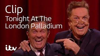 Tonight At The London Palladium  Brian Conley Impersonates The Chase Presenter Bradley Walsh  ITV