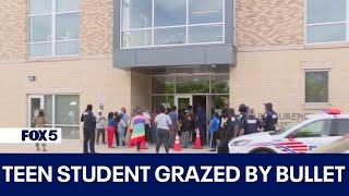 Dunbar High School student shot Parents students react