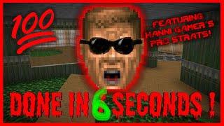 Doom E1M1 speedrun in 6 SECONDS  - Breaking the World Record