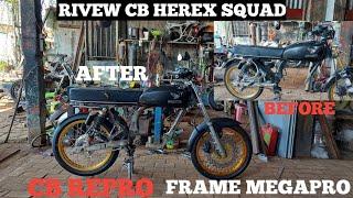 Rivew cb repro frame megapro