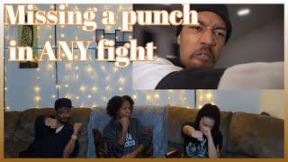 FR Reacts Missing a punch in ANY fight