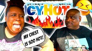 I put ICY HOT in my fiancee bra prank *HILARIOUS REACTION* MUST WATCH