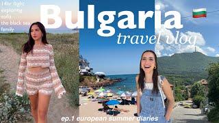 BULGARIA TRAVEL VLOG  exploring Sofia Bansko & the Black Sea + PDPAOLA haul