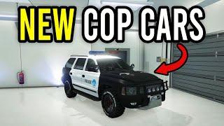 How To Get NEW COP CARS In GTA 5 Online New Police Cars