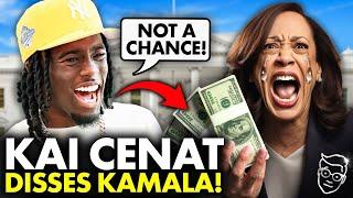 Kai Cenat REJECTS Kamala For BEGGING To Come On Stream For Support After Adin Ross Trump Interview