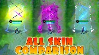 Benedetta All Skin MLBB Comparison