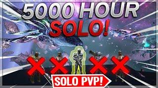 Solo ARK but its by someone with 5000 hours...