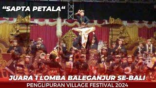 JUARA 1Lomba Baleganjur Se-Bali Sanggar Kusalawa II Penglipuran Village Festival 2024