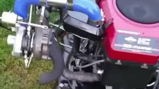 Twin Turbo lawn mower