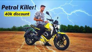 Petrol bike killer Oben Rorr Electric motorcycle 