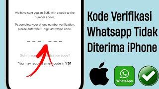 Cara Memperbaiki Kode Verifikasi WhatsApp Tidak Diterima iPhone