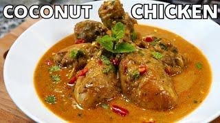 COCONUTTY CHICKEN CURRY STEP BY STEP GUIDE FOR BEGINNERS  Chicken Curry Recipe
