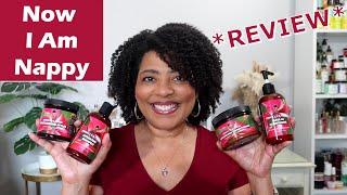 TWIST OUT ON MY TYPE 4 NATURAL HAIR ft. Now I Am Nappy Hair Products  Honest Review  NaturalRaeRae