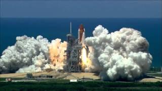 Space Shuttle Launch Audio - play LOUD no music HD 1080p