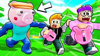 Can We Unlock ALL PIG 64 BADGES + SECRETS? NEW PIGGY ROBLOX GAME