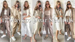 STYLING NEUTRALS FOR SPRING 2021  17 all neutral looks