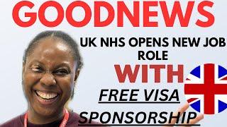 GREAT NEWS UK NHS OPENS NEW JOB OPPORTUNITY FOR EVERYONE WITH FREE VISA SPONSORSHIP  APPLY NOW