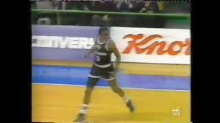 Sugar Ray Richardson 1990 Winners Cup Final Knorr Bologna - Real Madrid