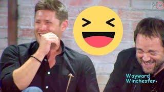 Jensen Jared & Mishas HILARIOUS Mark Sheppard Impression & Mark LOSES IT