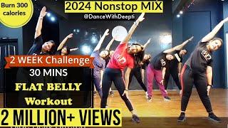 30mins Daily BELLY FAT BURN Workout  Easy Exercise to Lose weight 3-5kgs #dancewithdeepti