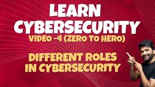 DIFFERENT ROLES AND JOBS IN CYBERSECURITY  #appsec #cybersecurity