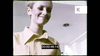 Late 1960s Twiggy Modelling  Swinging Sixties UK Fashion Industry 16mm   Premium Footage